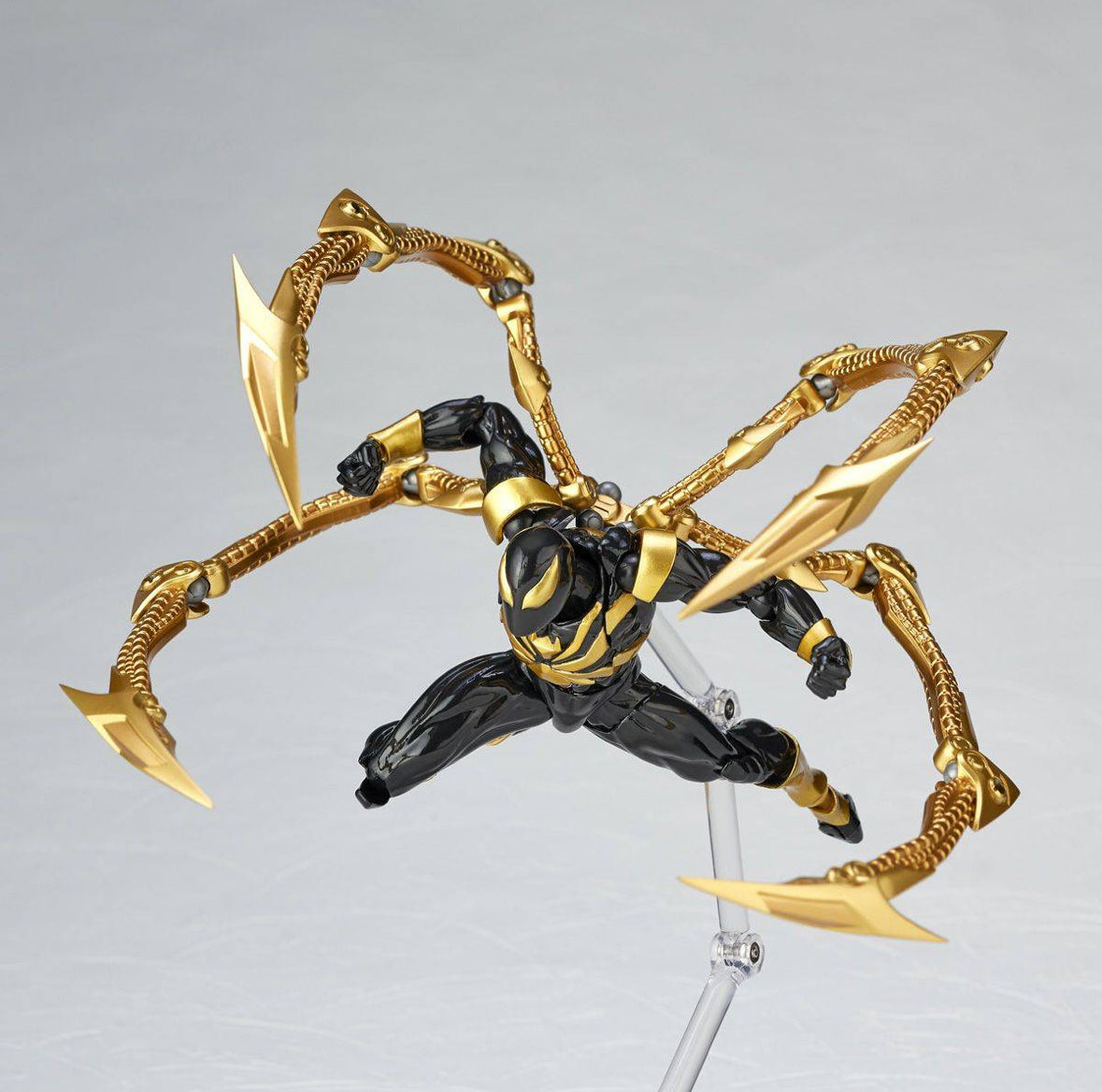 Revoltech Amazing Yamaguchi Marvel Iron Spider (Onyx Stealth Tech Ver.) by Kaiyodo