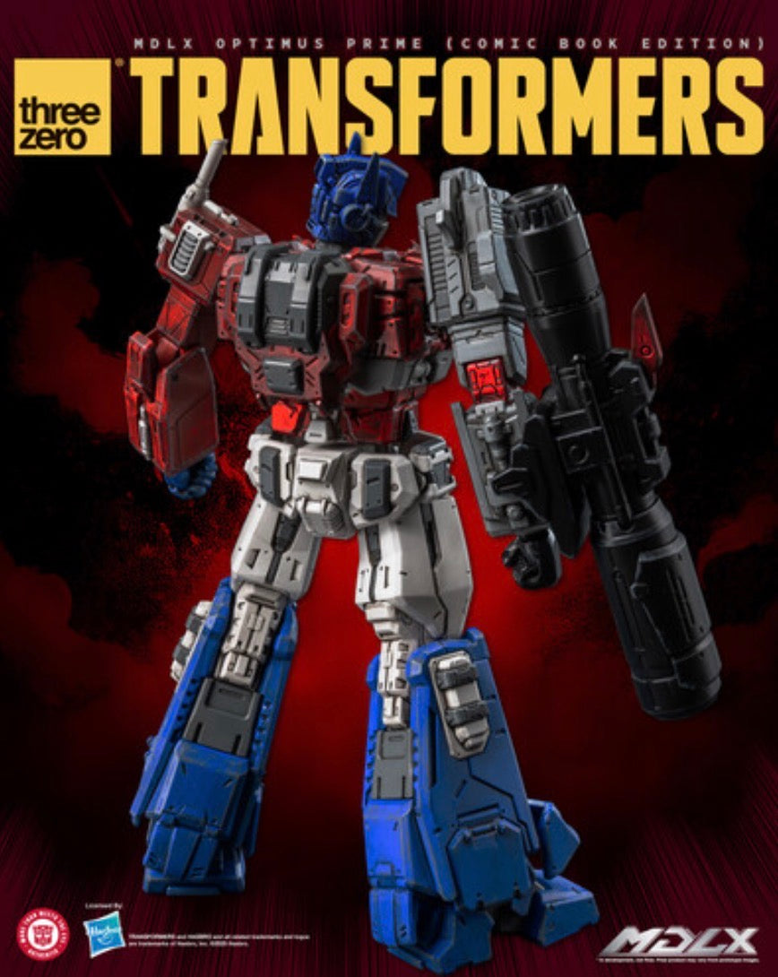 MDLX Optimus Prime Transformers Comic Book Edition 7" Action Figure by Threezero