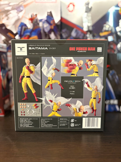Revoltech Amazing Yamaguchi Saitama One Punch Man w/ Bonus Head Piece by Kaiyodo