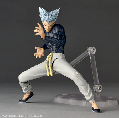 (Arriving soon!) Revoltech Amazing Yamaguchi Garou One Punch Man Action Figure with Limited Bonus Face Plate