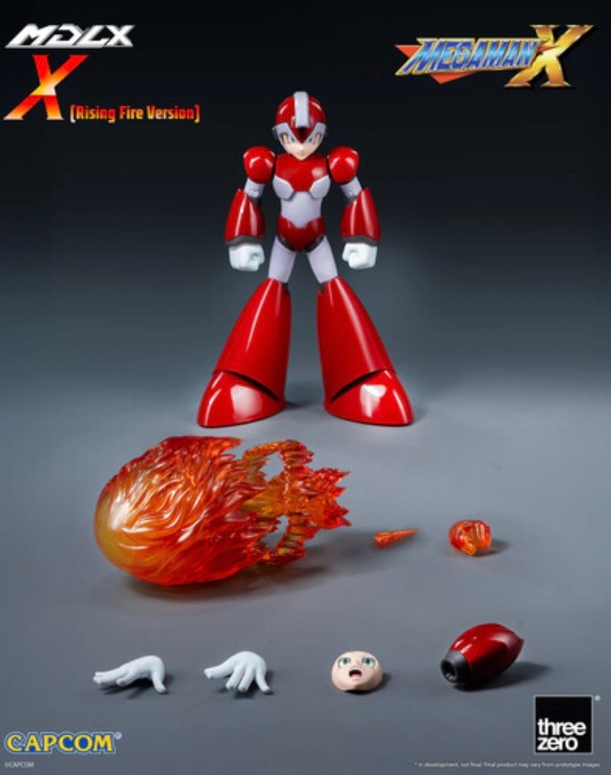 Mega Man X (Rockman X) MDLX Rising Fire Version by Threezero