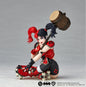 Revoltech Amazing Yamaguchi Harley Quinn Red x Black Ver. with Limited Bonus Winking/Bubblegum Face