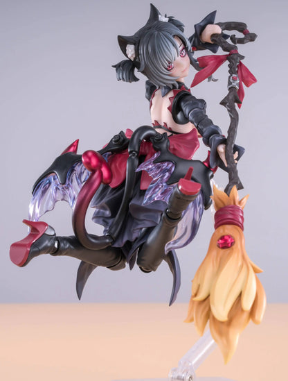 Apprentice Witch Hoshikawa Neco Black Hair Ver. 1/12 Scale by EXSSRION
