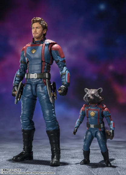 S.H.Figuarts Star-Lord & Rocket Raccoon Guardians of the Galaxy: Volume 3 by Bandai Tamashii Nations