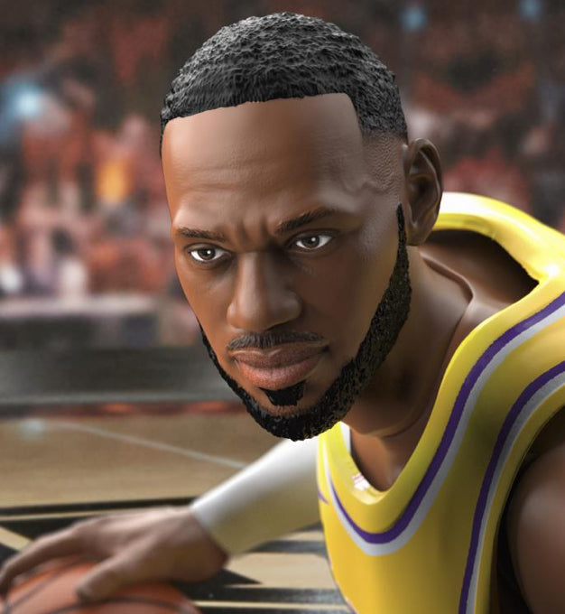 NBA Starting Lineup Series 1 LeBron James (L.A. Lakers)