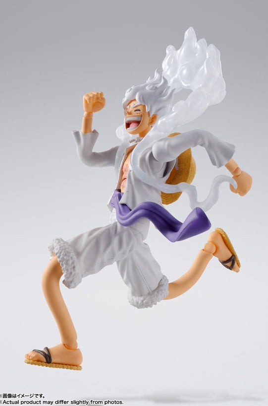 S.H. Figuarts Monkey D. Luffy Gear 5 One Piece Action Figure Reissue