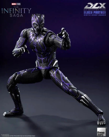 (Arriving Soon!) Black Panther Kinetic Charge DLX Marvel The Infinity Saga Action Figure by Threezero