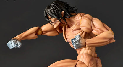 Revoltech Amazing Yamaguchi Attack on Titan Eren Yeager Titan by Kaiyodo