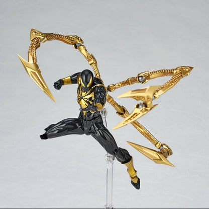 Revoltech Amazing Yamaguchi Marvel Iron Spider (Onyx Stealth Tech Ver.) by Kaiyodo