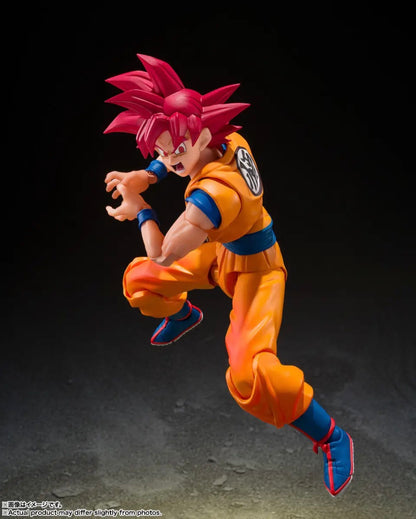 S.H.Figuarts Super Saiyan God Son Goku God Aura by Bandai Tamashii Nations