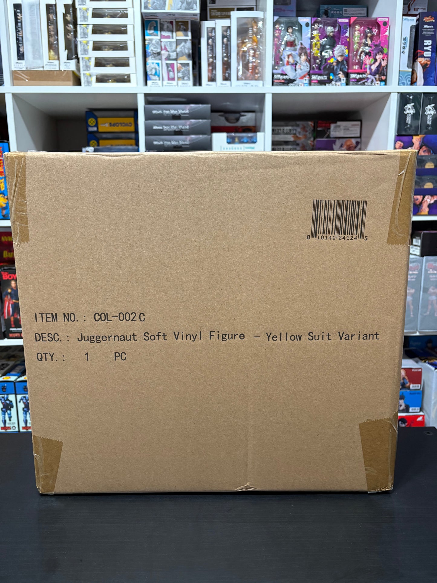 Juggernaut Prisoner Yellow Variant X-Men Soft Vinyl 12-Inch Figure by Mondo