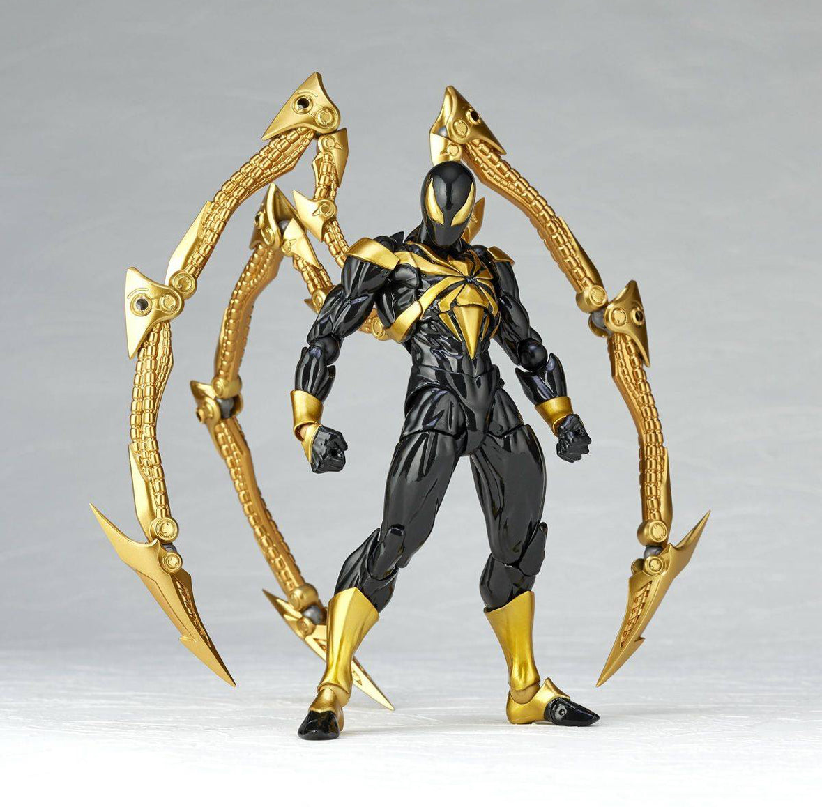 Revoltech Amazing Yamaguchi Marvel Iron Spider (Onyx Stealth Tech Ver.) by Kaiyodo