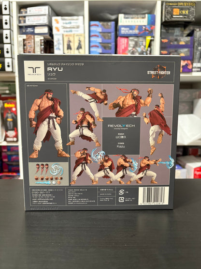 Amazing Yamaguchi Revoltech Ryu Street Fighter 6 w/ *Bonus Face Plate Action Figure BY KAIYODO