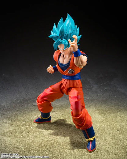 S.H.Figuarts Super Saiyan God Son Goku Blue Power Transcending Limits
by Bandai Tamashii Nations