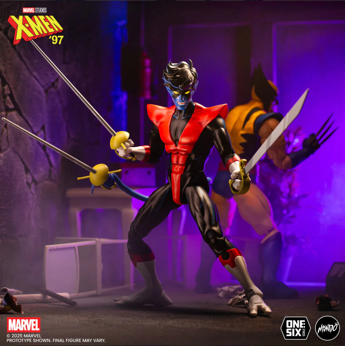 Marvel X-Men '97 - Nightcrawler 1/6 Scale Figure by Mondo