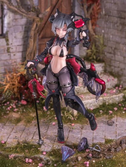 Apprentice Witch Hoshikawa Neco Black Hair Ver. 1/12 Scale by EXSSRION