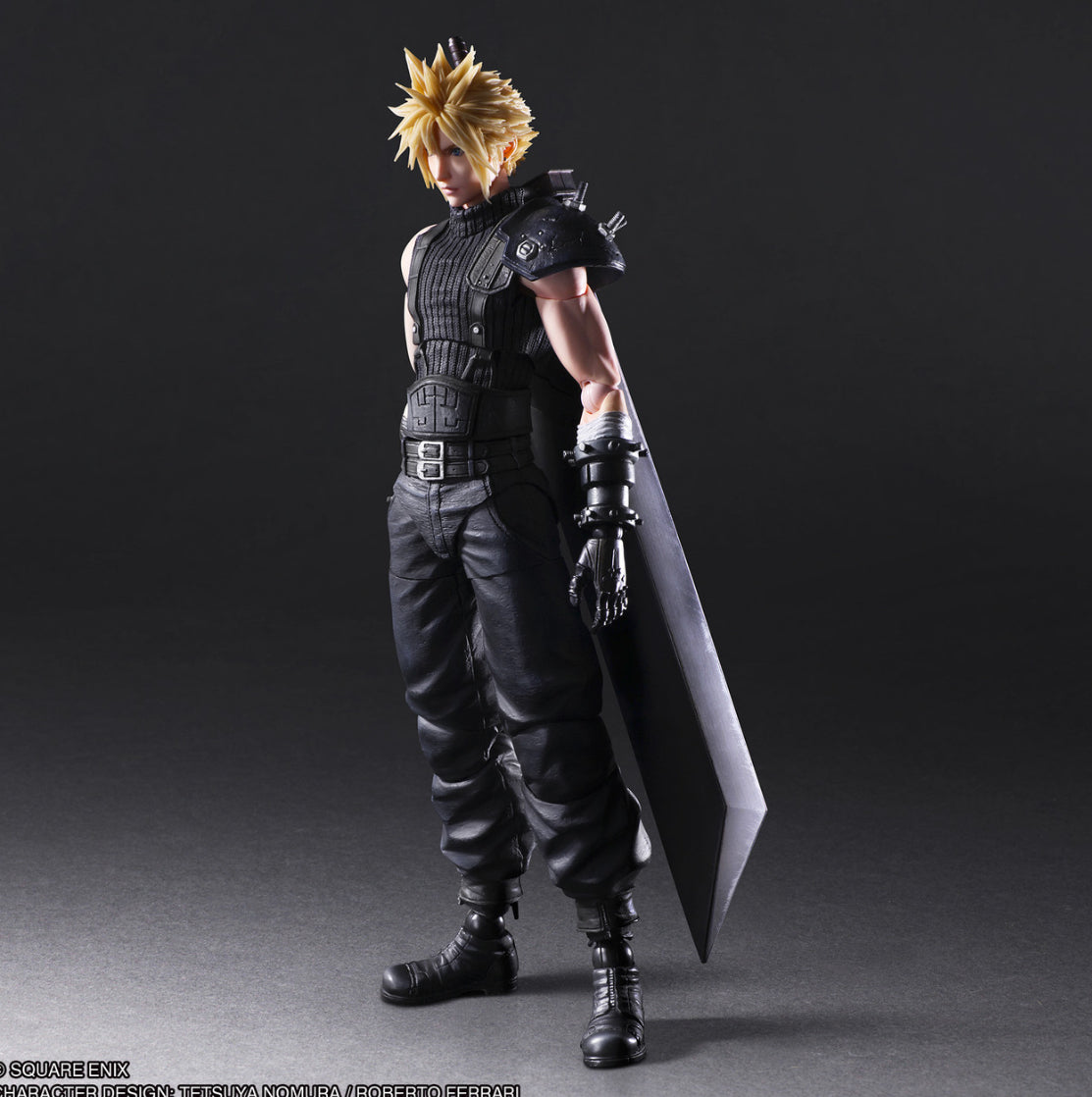 Final Fantasy VII Rebirth Cloud Strife Play Arts Kai Action Figure by Square Enix