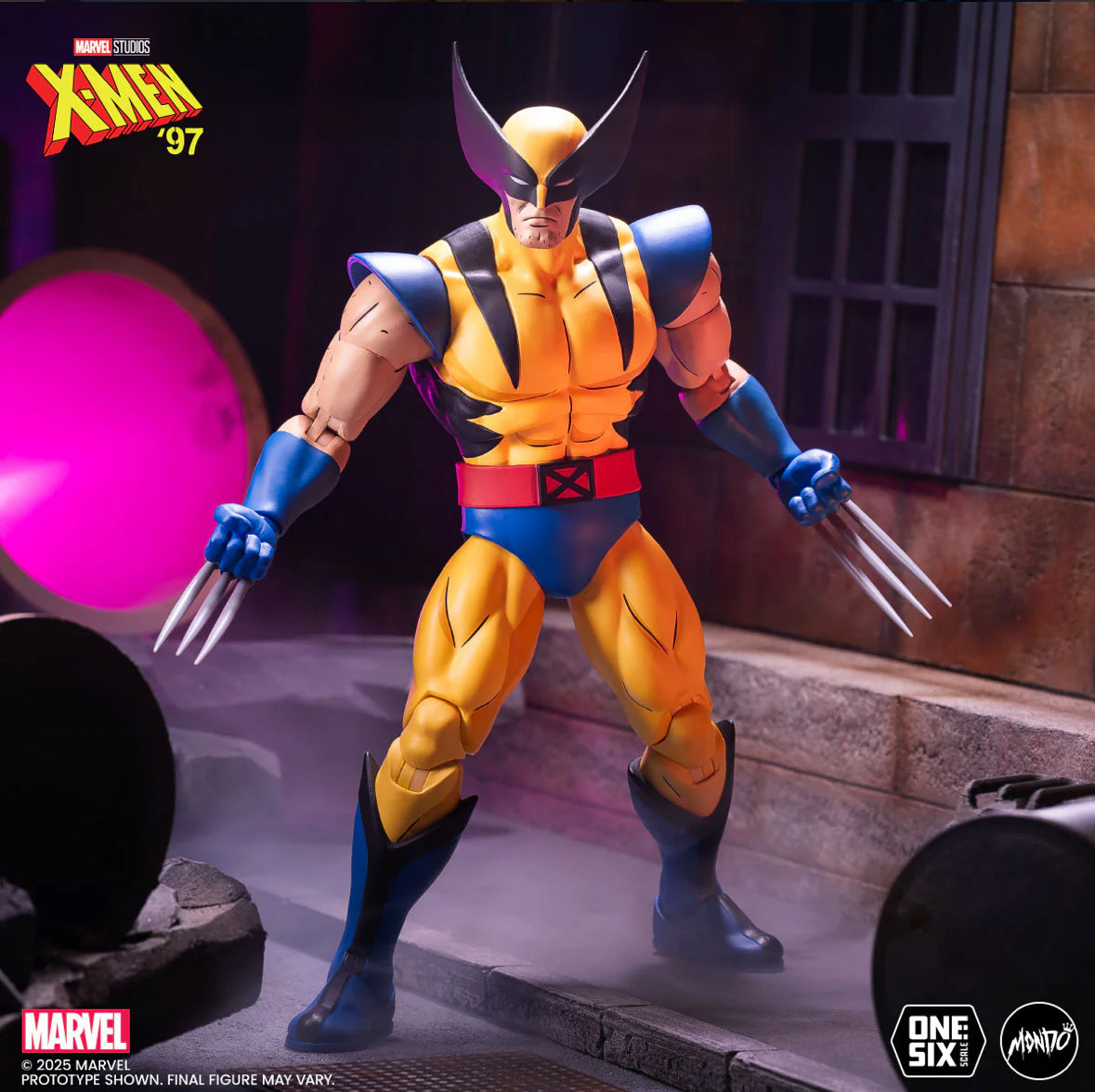 Marvel X-men '97 Wolverine 1/6th Scale Figure by Mondo