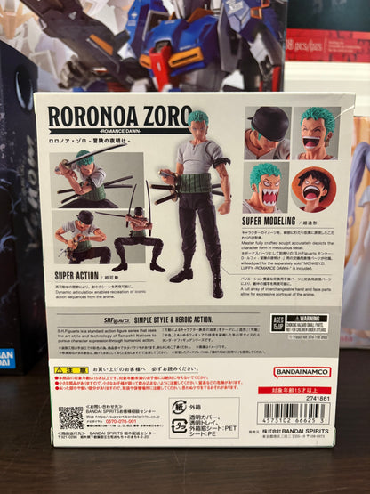 S.H. Figuarts One Piece Roronoa Zoro -Romance Dawn- by Bandai