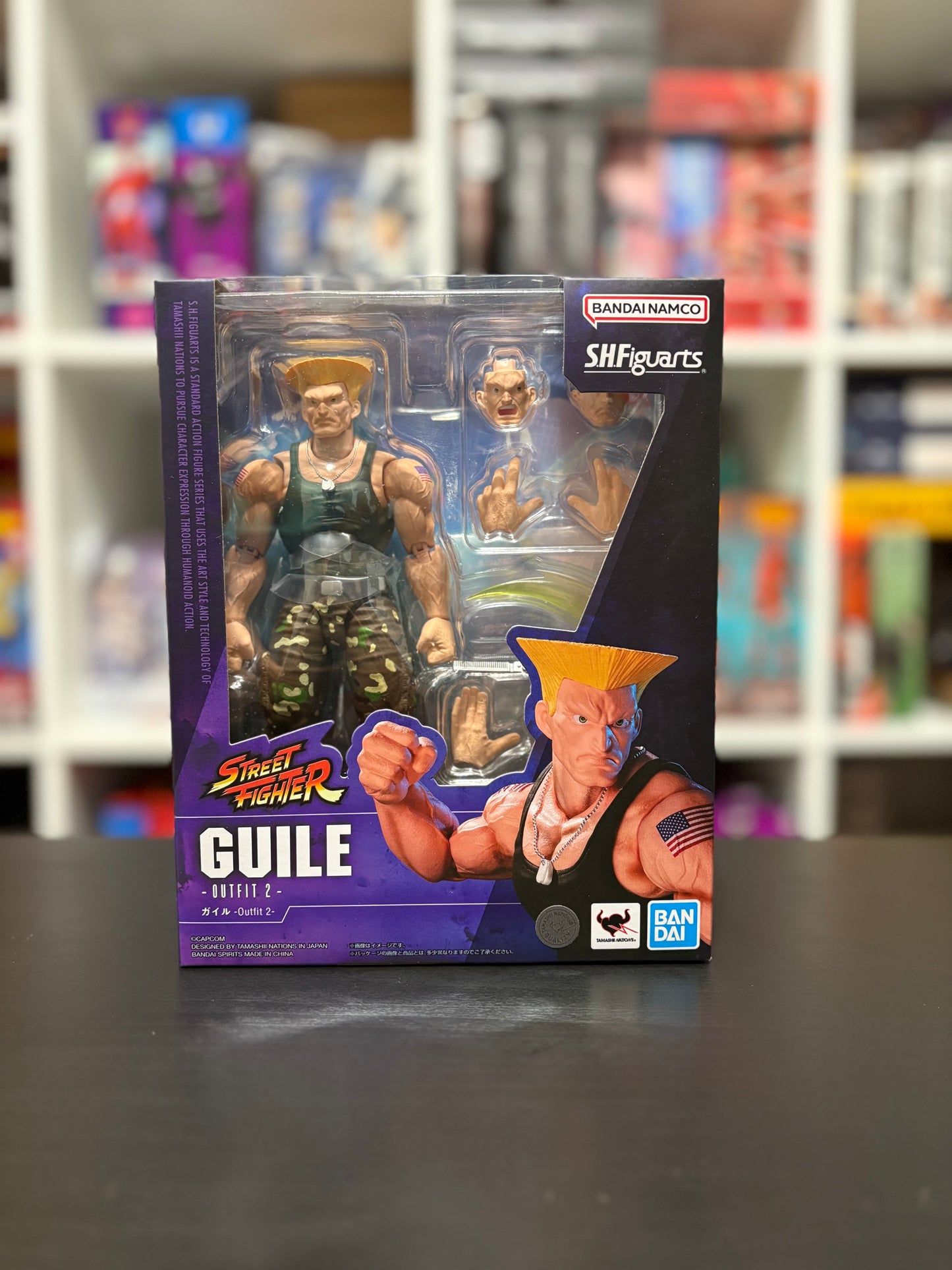 S.H.Figuarts Guile Outfit 2 Street Fighter Bandai Tamashii Nations