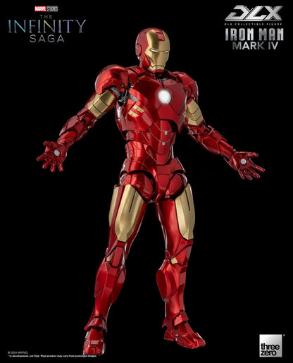 The Infinity Saga DLX Iron Man Mark IV Marvel 1/12 Scale by ThreeZero