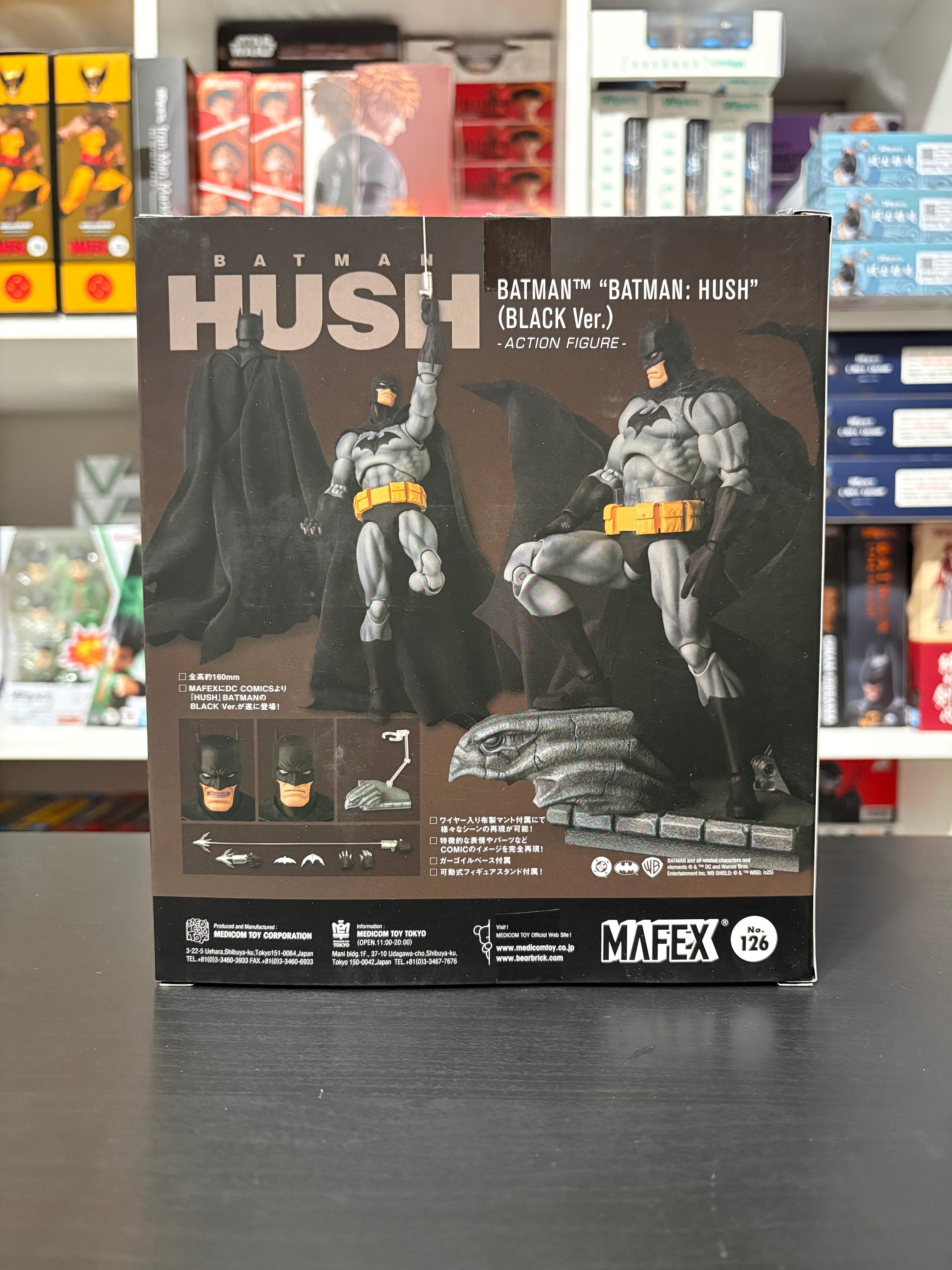 Mafex No.126 Batman Hush Black Ver. by Medicom – Beyond The Hobby
