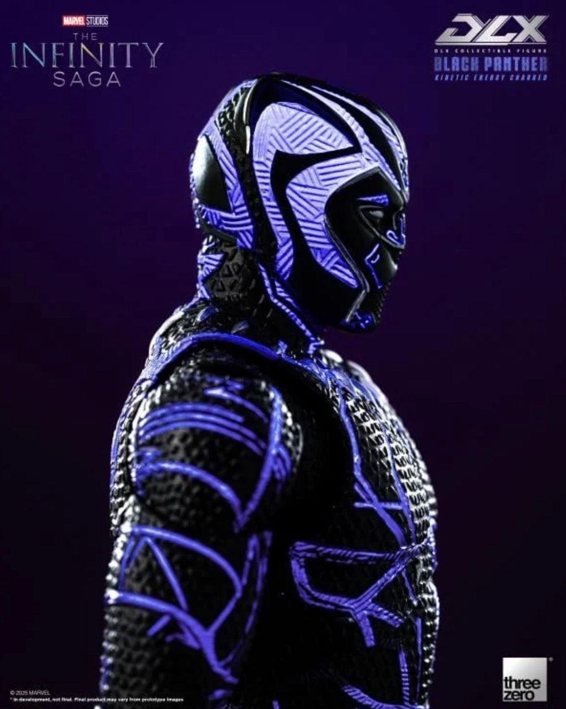 (Arriving Soon!) Black Panther Kinetic Charge DLX Marvel The Infinity Saga Action Figure by Threezero