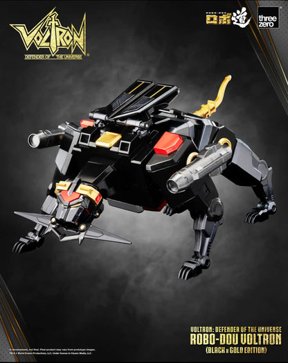 Voltron Black and Gold Edition by Threezero