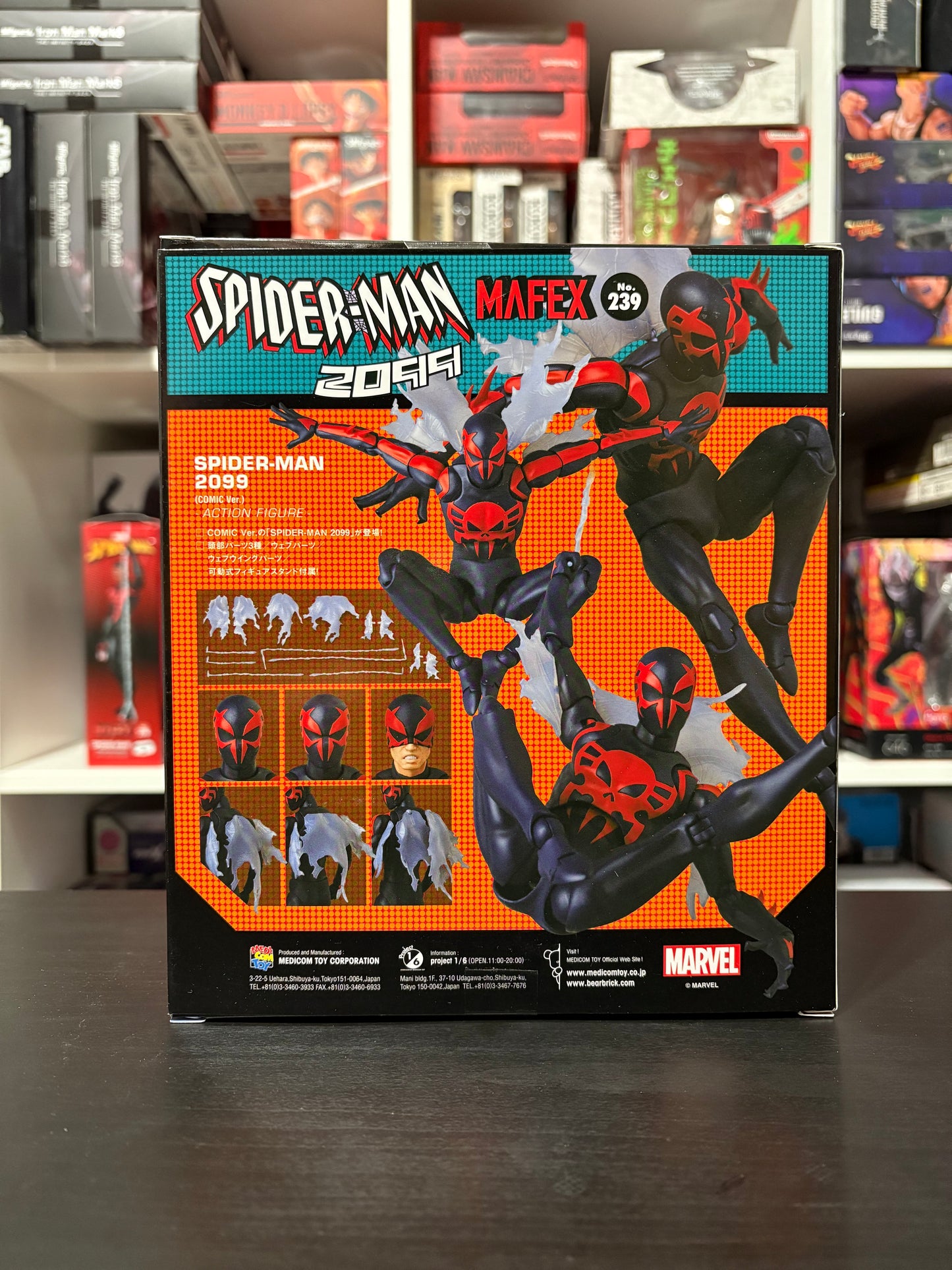 MAFEX No.239 Spider-Man 2099 (Comic Ver.) by Medicom