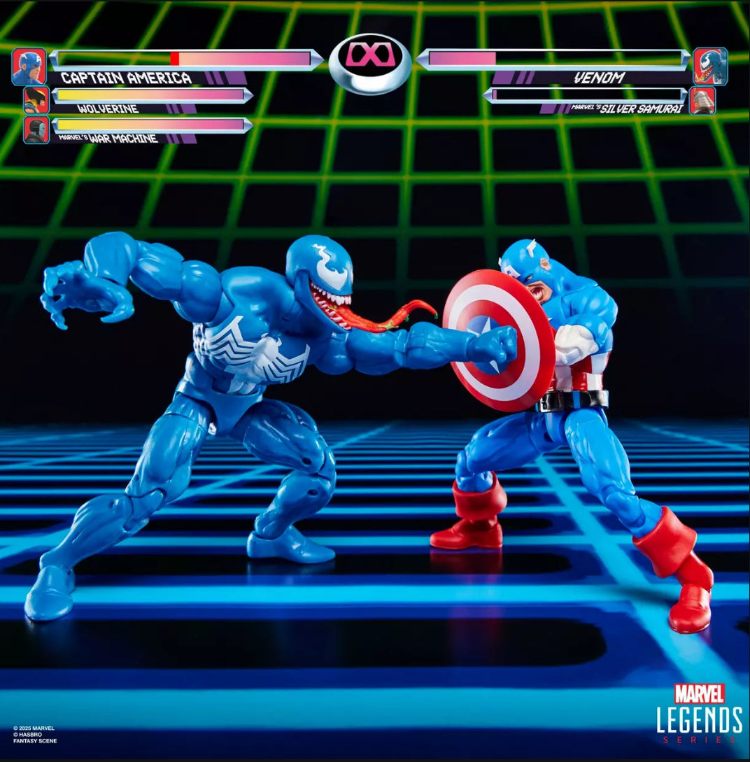 Marvel Legends Series Gamerverse Captain America vs Venom by Hasbro