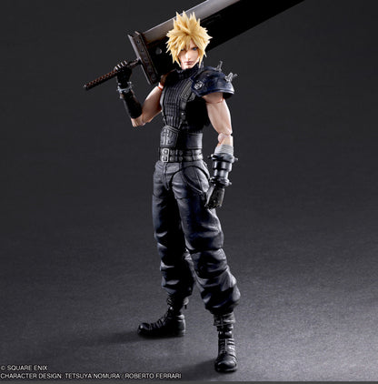 Final Fantasy VII Rebirth Cloud Strife Play Arts Kai Action Figure by Square Enix