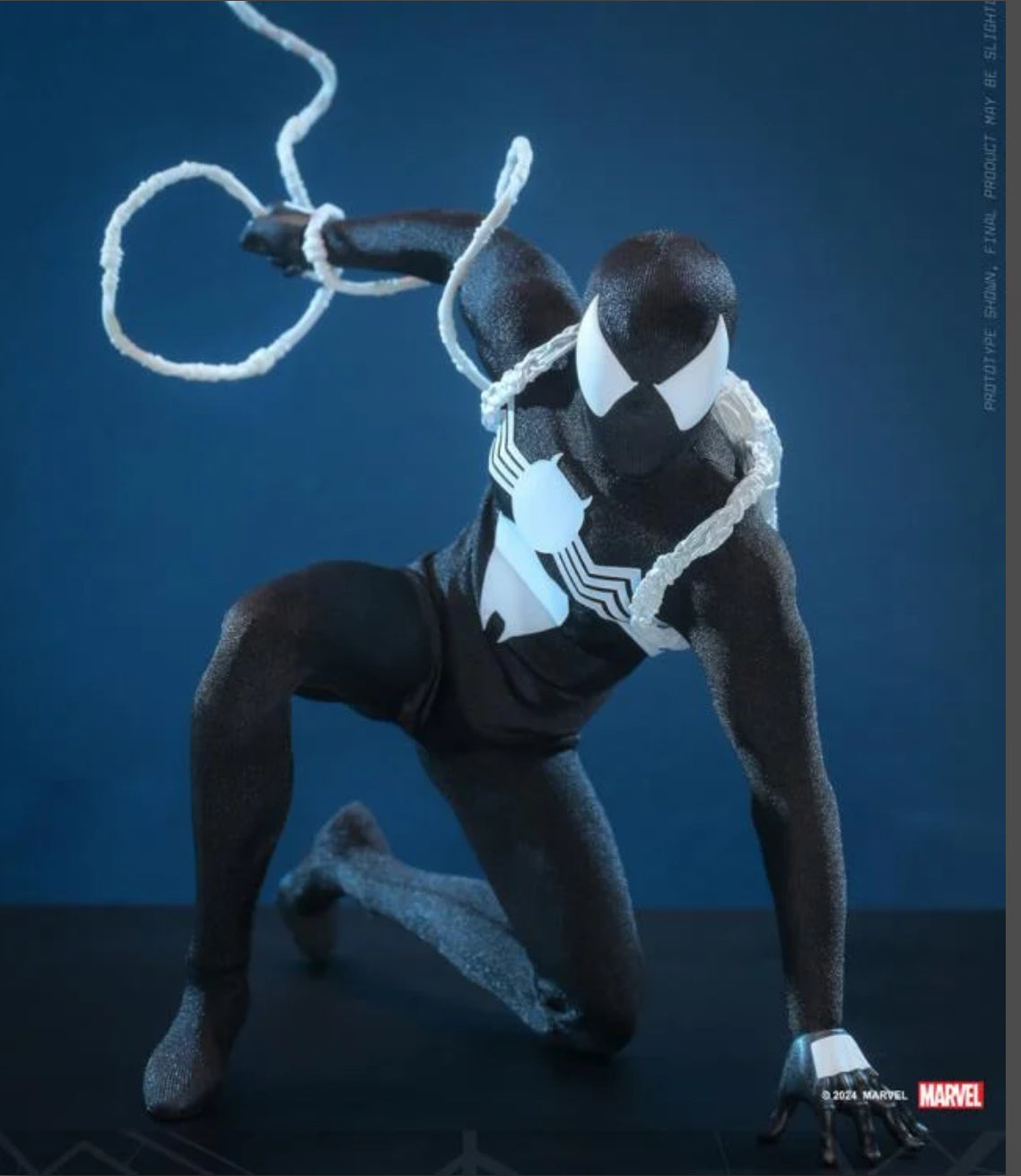 SPIDER-MAN (SYMBIOTE SUIT) 1/6 Scale Action Figure by Honō Studio
