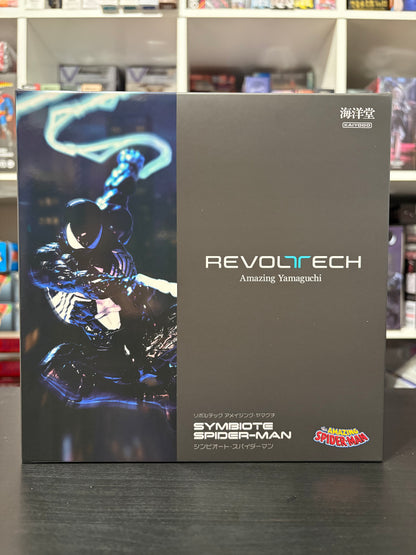 (Limit 1 per costumer) Revoltech Amazing Yamaguchi Symbiote Spider-Man with Limited Bonus Item by Kaiyodo