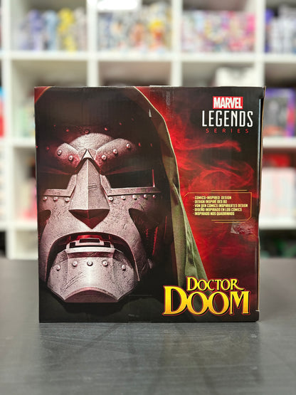 Fantastic Four Marvel Legends Doctor Doom Premium Roleplay Helmet Prop Replica