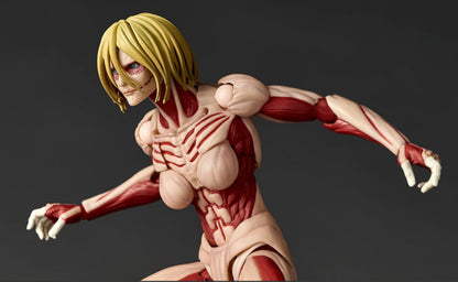 Revoltech Amazing Yamaguchi Attack on Titan Female Titan by Kaiyodo