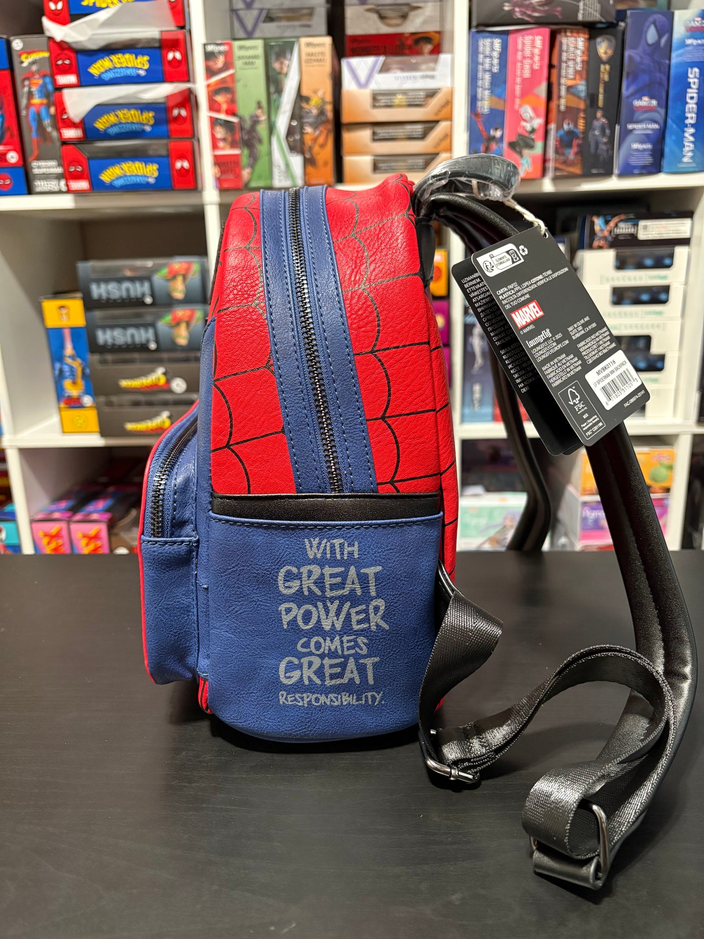 Marvel Spider-Man Classic Mini-Backpack by
Loungefly