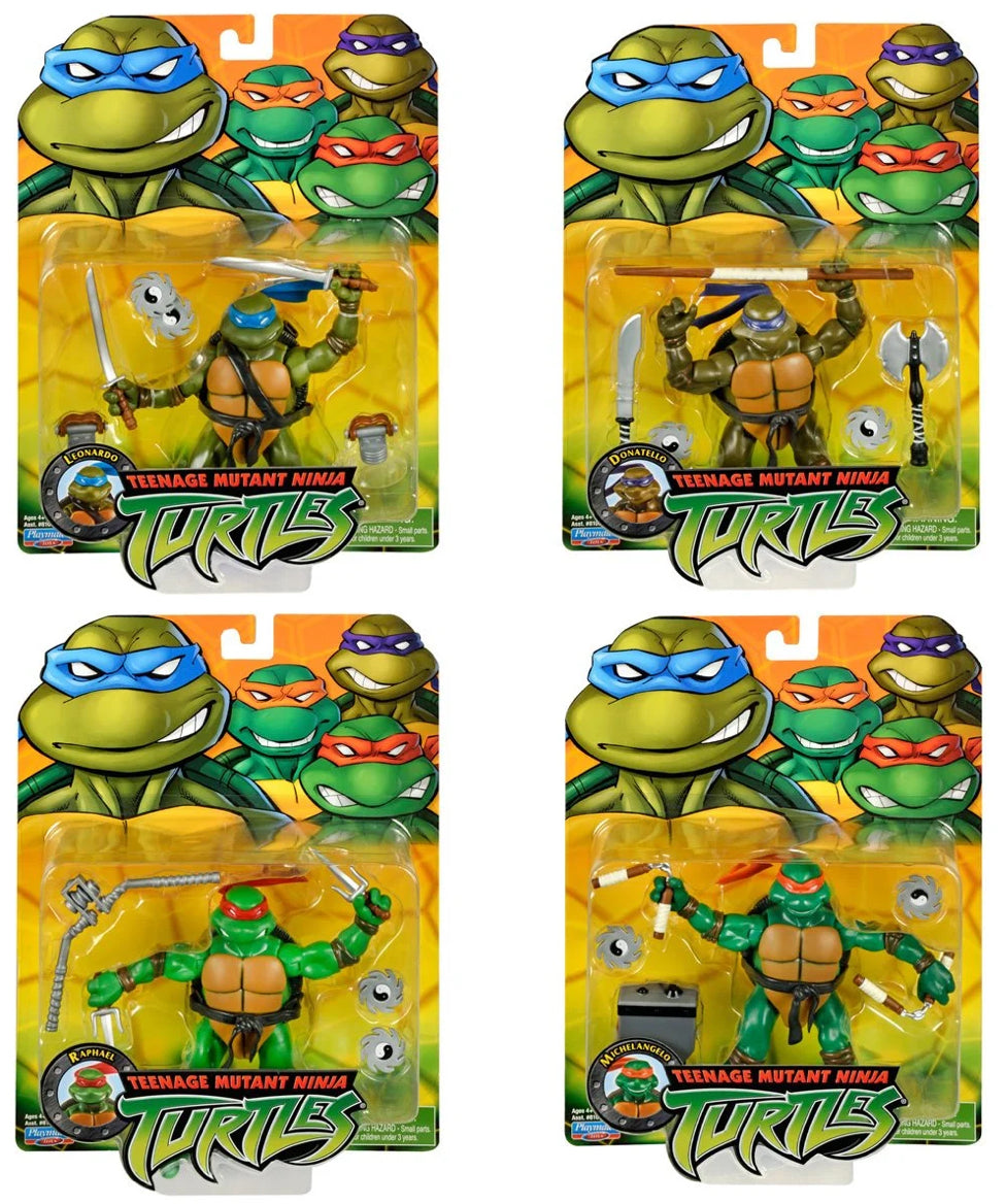 Teenage Mutant Ninja Turtles Classic 2003 4-Pack No: 80997 by Playmates