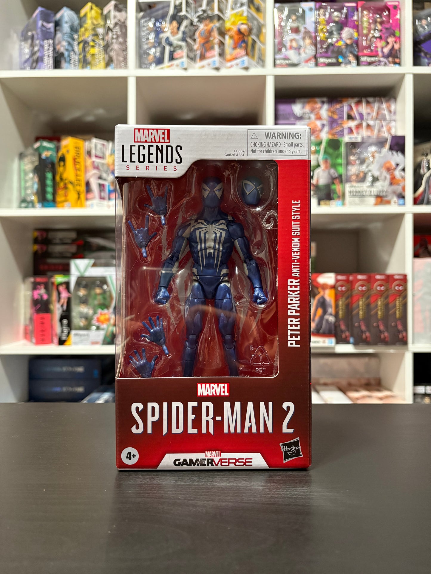 Spider-Man 2 Marvel Legends Gamerverse Peter Parker Anti-Venom Suit by Hasbro