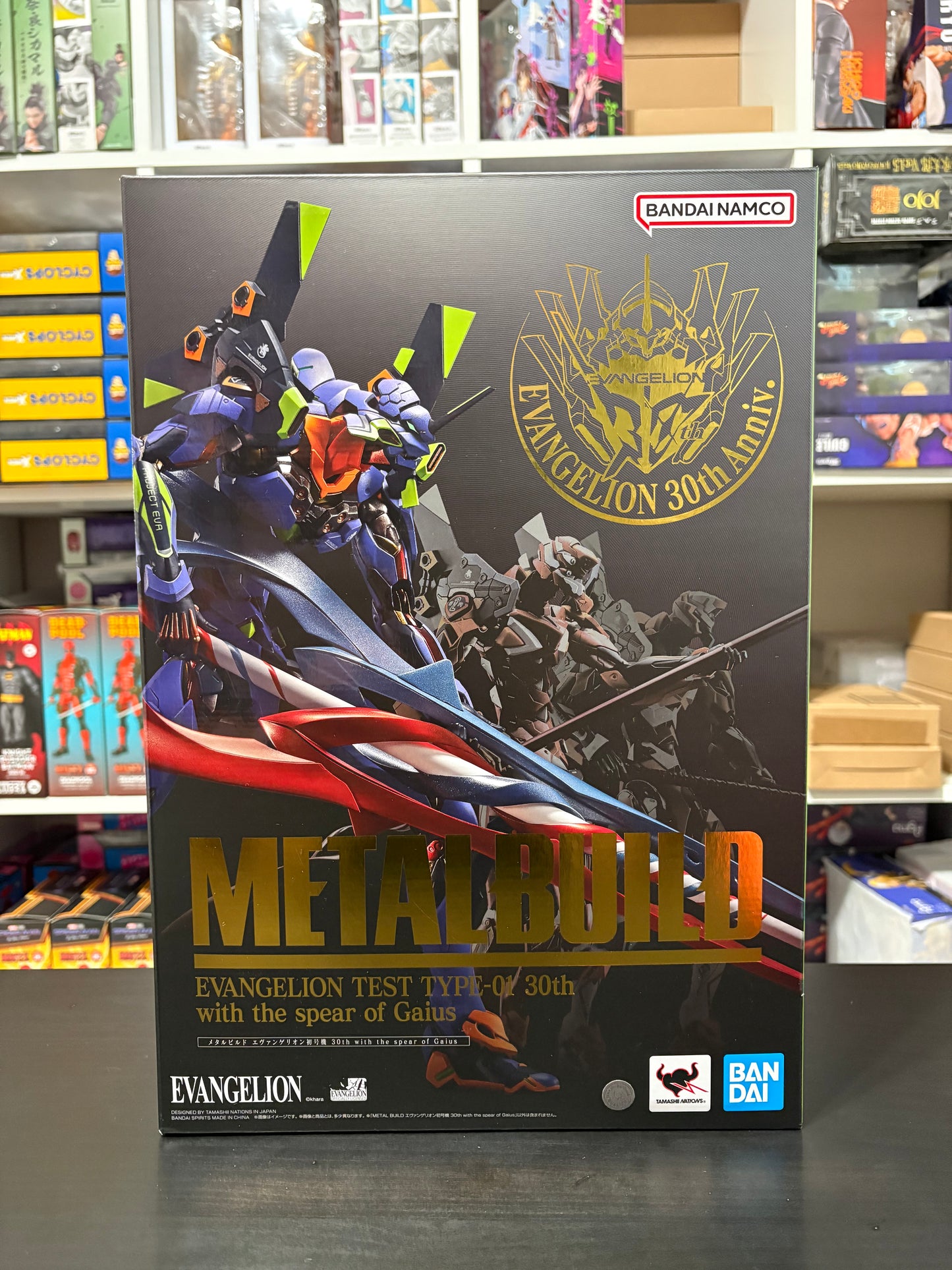Metal Build Evangelion Unit 01 with the Spear of Gaius 30th Anniversary by Bandai Tamashii Nations