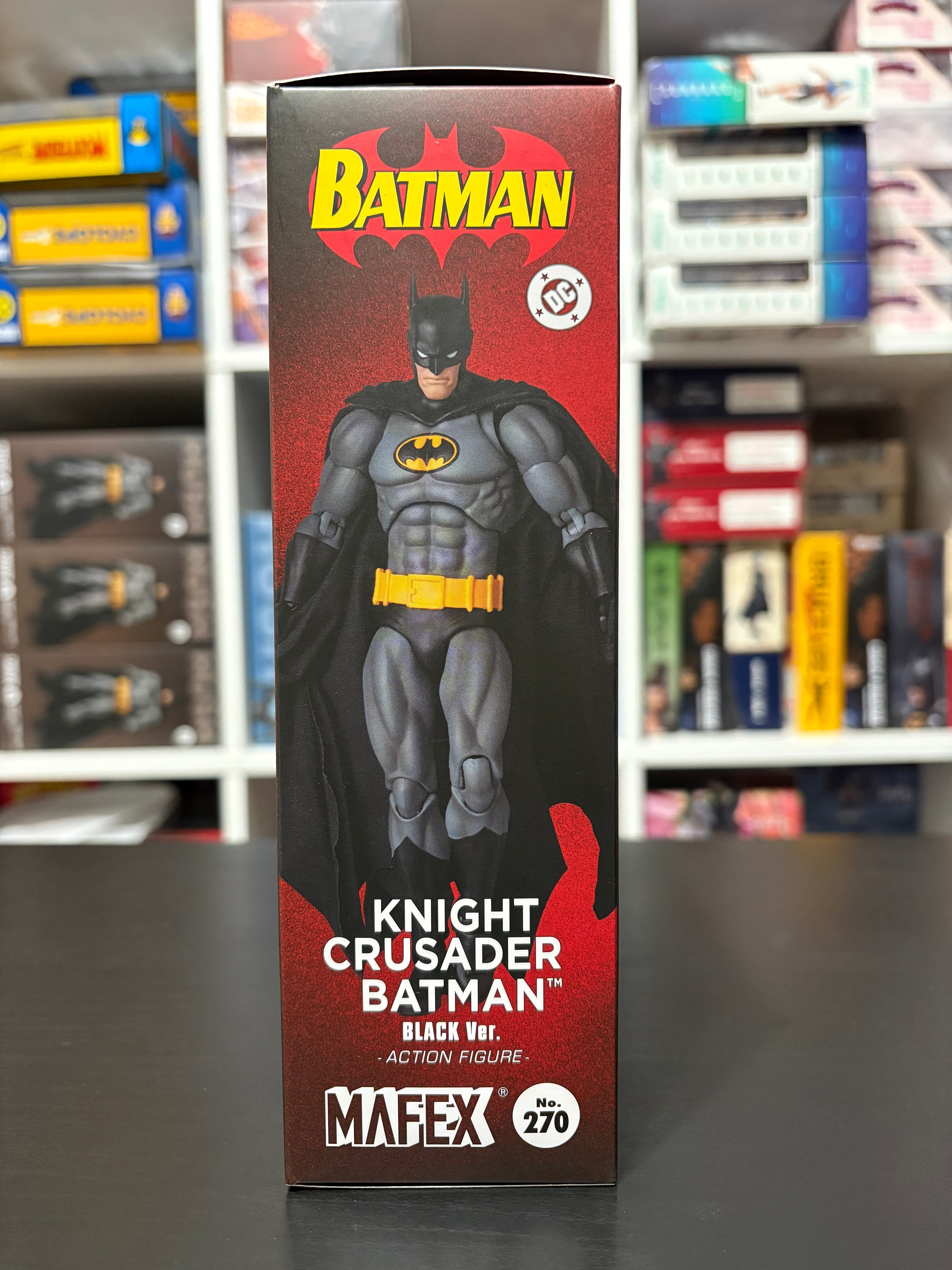 MAFEX No.270 KNIGHT CRUSADER BATMAN BLACK Ver. by Medicom – Beyond