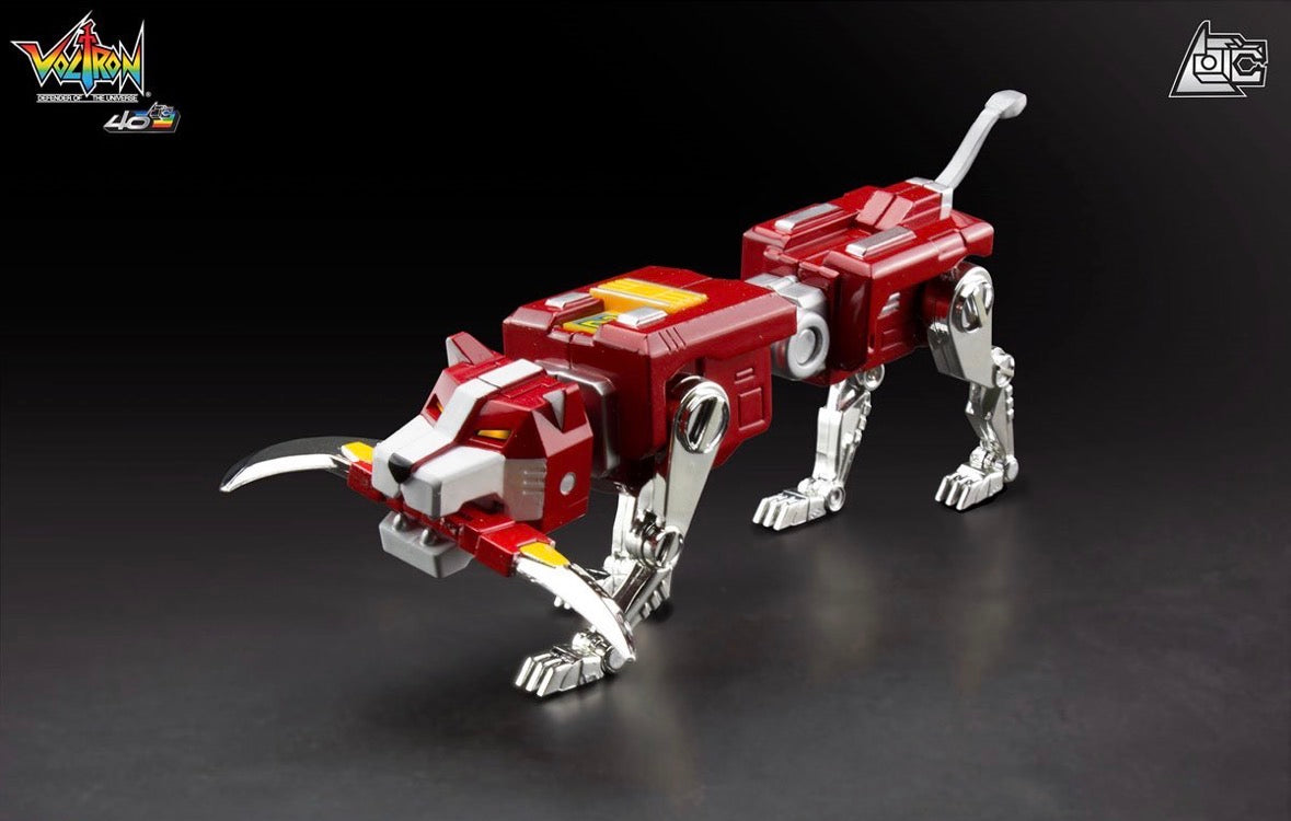 Voltron 40th Anniversary Set with Light-Up Sound Base by
Toynami