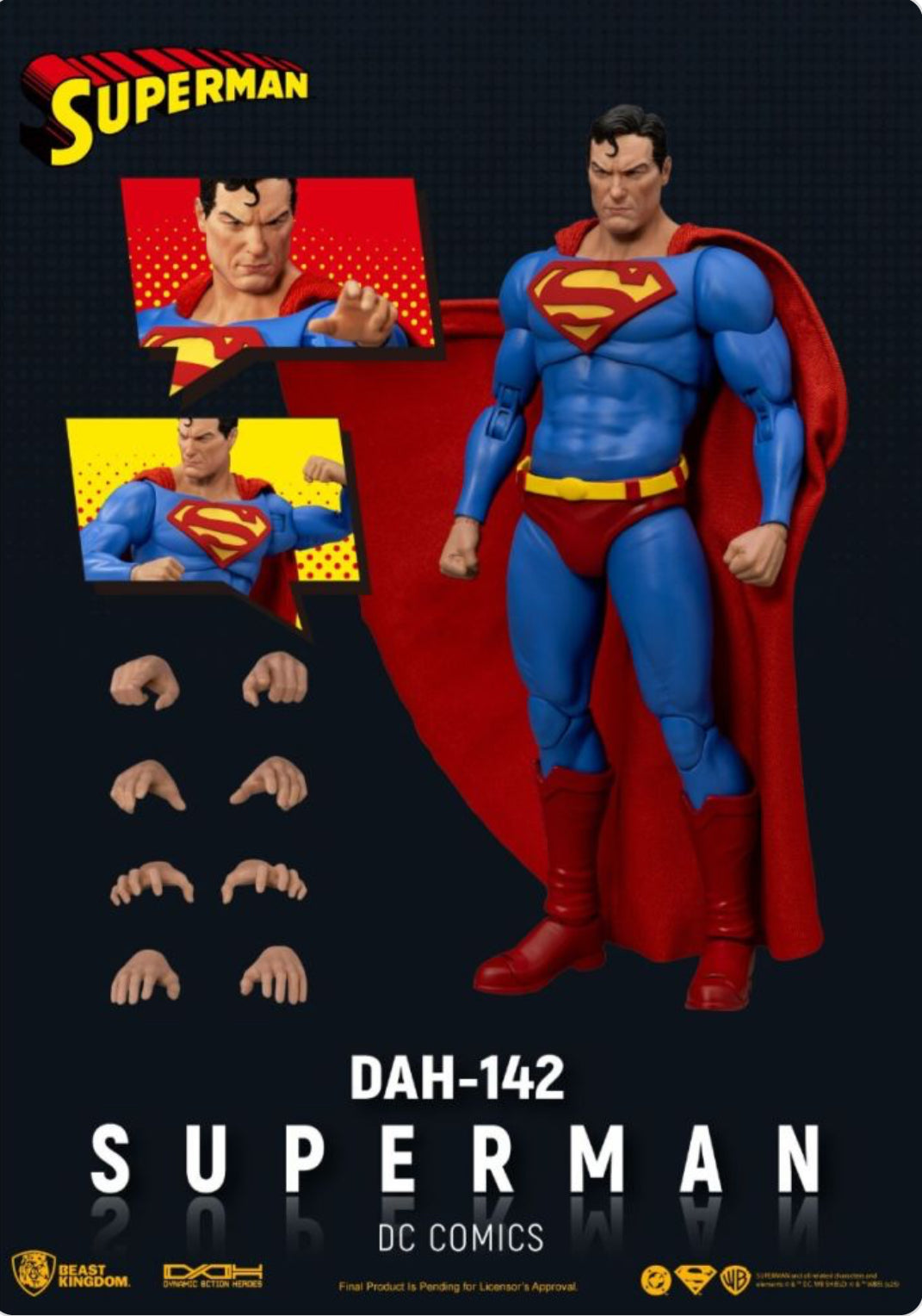 DAH-142 DC Comics Superman by Beast Kingdom