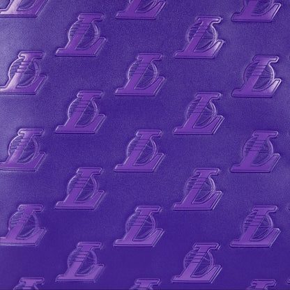 NBA Los Angeles Lakers Debossed Logo Mini Sports Backpack by Loungefly