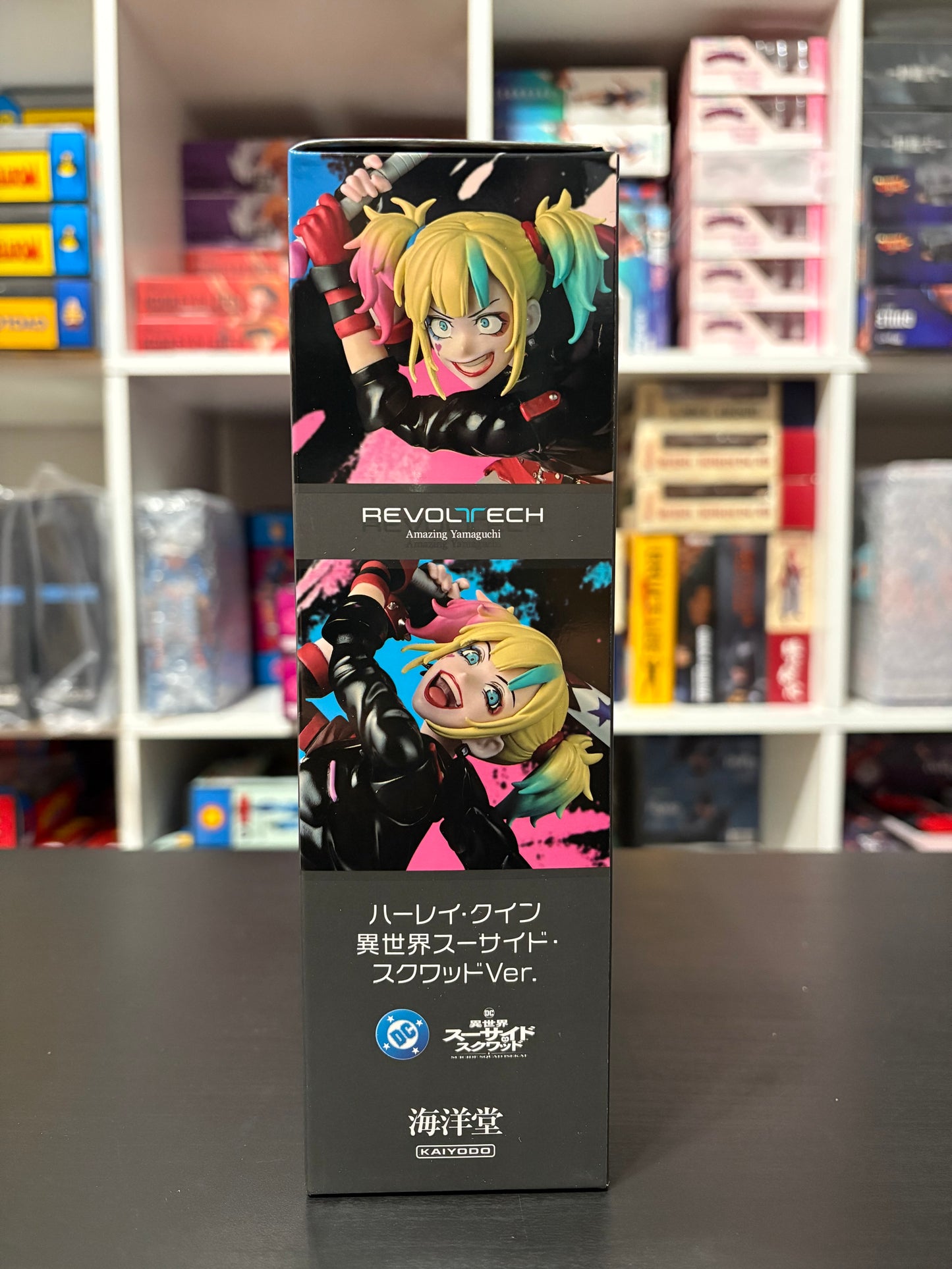 Revoltech Amazing Yamaguchi Harley Quinn Suicide Squad ISEKAI Ver. By Kaiyodo