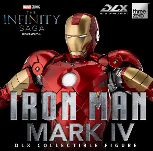 The Infinity Saga DLX Iron Man Mark IV Marvel 1/12 Scale by ThreeZero