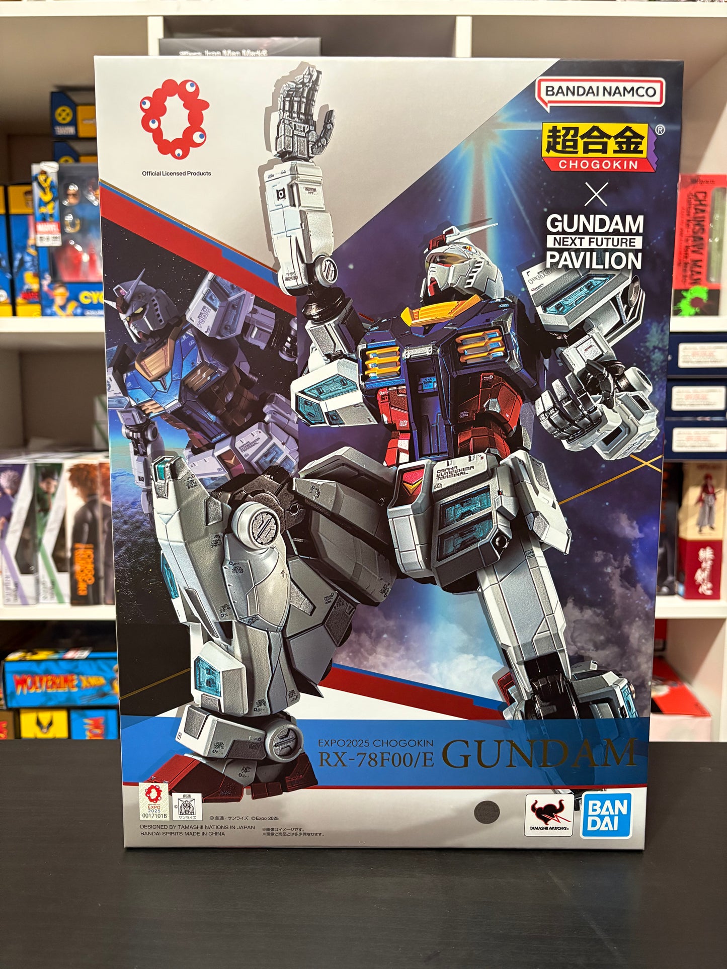 GUNDAM NEXT FUTURE PAVILION EXPO2025 Chogokin RX-78F00/E Gundam Tamashii Nations by Bandai