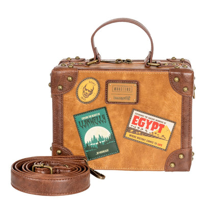 Universal Monsters Travel Trunk Crossbody Bag by Loungefly