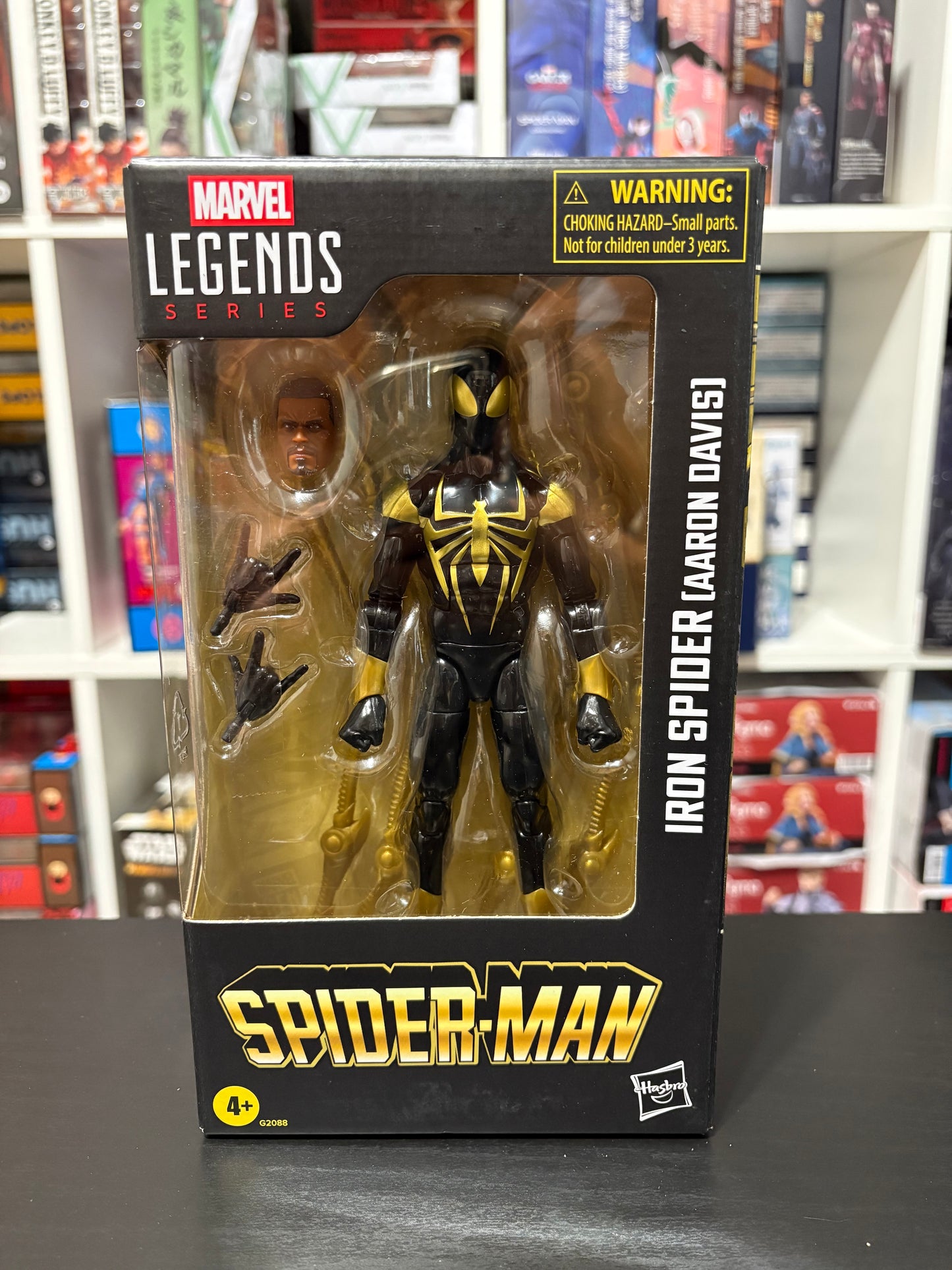 Marvel Legends Iron Spider Aaron Davis Spider-Man Action Figure by Hasbro