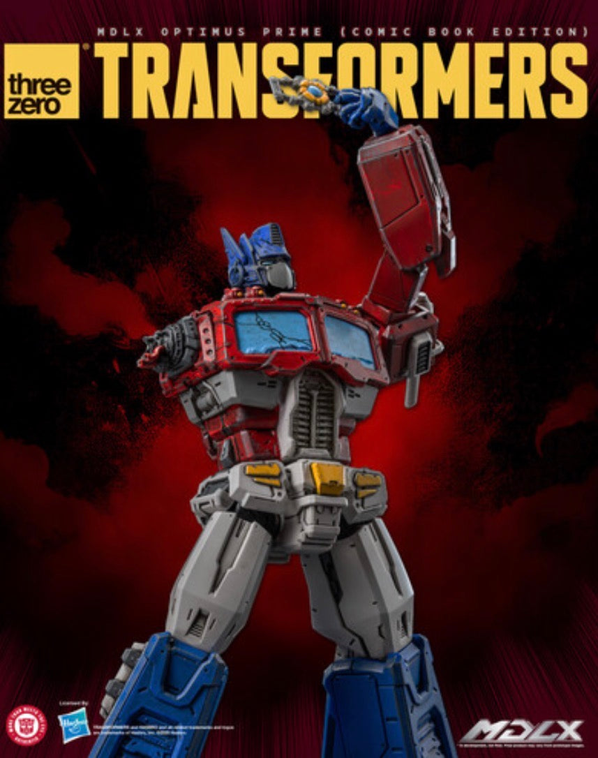 MDLX Optimus Prime Transformers Comic Book Edition 7" Action Figure by Threezero