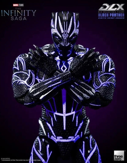 (Arriving Soon!) Black Panther Kinetic Charge DLX Marvel The Infinity Saga Action Figure by Threezero